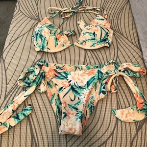 Tori Praver Floral Bikini Set